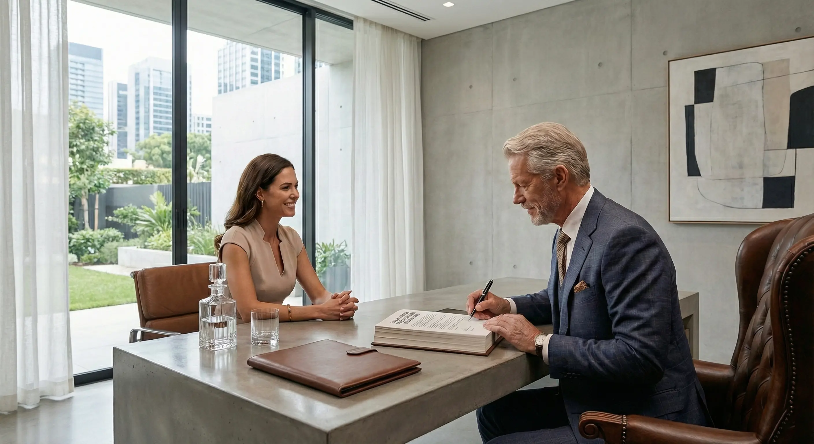 Luxury property lease_service